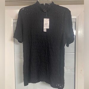 Sanctuary Clothing Co‎ Womens stretch lace top Size 1X NWT